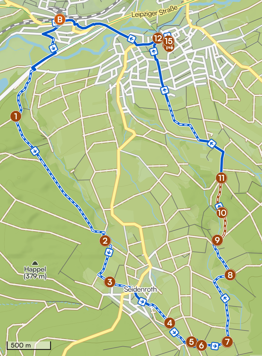 Streckenplan